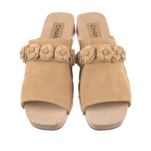 Chanel 2022 Interlocking CC Logo Slides